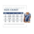 thumbnail image 3 of CASSIE LIZ Plus Size Womens Tops 4X Summer Shirts Blue Tie Dye V Neck Fashion Short Sleeve Tee Loose Fit Tunics Spring Blouses Casual Pullover 4XL 24W 26W, 3 of 4