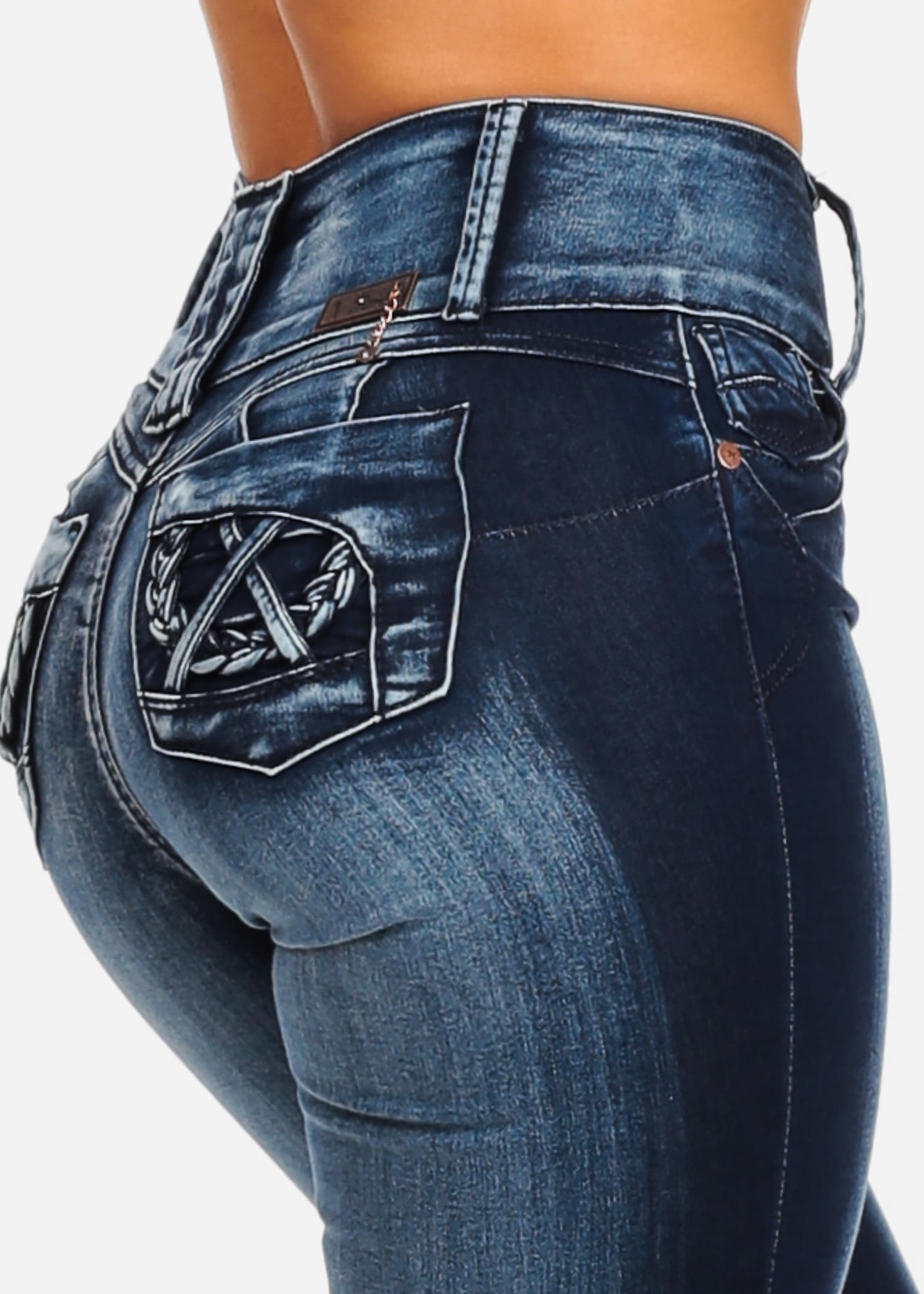 women's jeans back pocket design