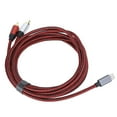 thumbnail image 2 of Cable RCA 2 en 1 tipo C a 2 RCA Cable de audio para cine en casa DVD Amplificador de TV, 2 of 8