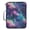 Nebula, variant on 7-Pocket Expanding Filing Folder with 3-Ring Binder Portable Document Organizer Water-Resistant Binder Bag Marble Pattern Pink and Black