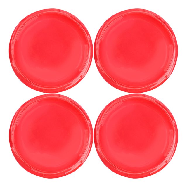 Minkissy 4 Pcs Accessoires de Jeu Gyro Rouge Ensemble de Lanceur de Gyro en Plastique