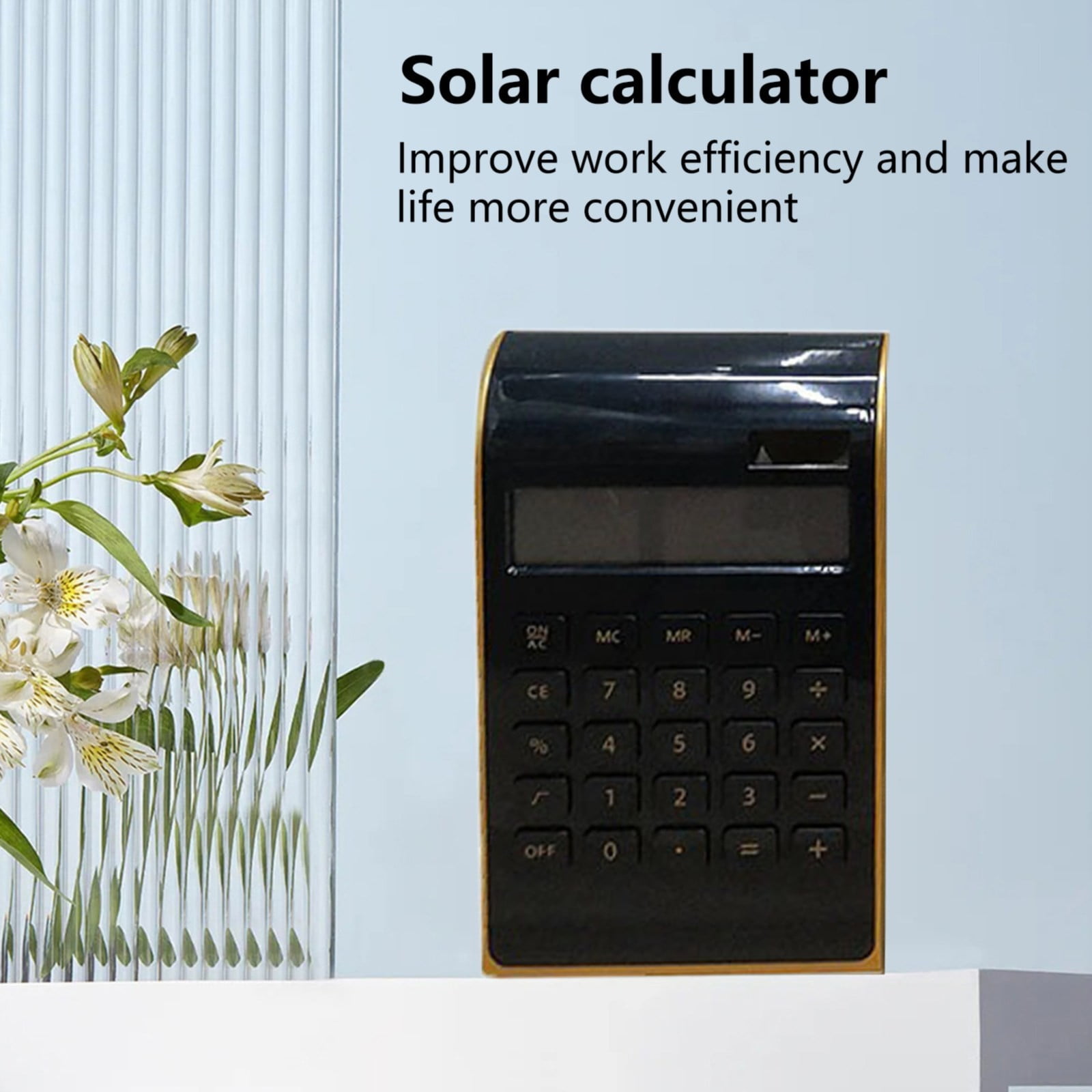 Clearance Office cabinet under $8,Calculator Supplies And Accessories 10 Digits Solar Battery Basic Calculator Power Desktop Calculator With Large LCD Display 2PC