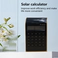 thumbnail image 6 of Clearance Office&Craft&Stationery under $5,Calculator Supplies And Accessories 10 Digits Solar Battery Basic Calculator Power Desktop Calculator With Large LCD Display, 6 of 9