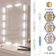 thumbnail image 3 of Luces de espejo LED regulables, set de maquillaje iluminado Luces de espejo con LED para 5 colores 5 niveles de brillo Lámpara de maquillaje con cable de alimentación USB Dimme, 3 of 8