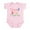 Petal Pink, variant on CafePress - I Love Poppop Infant Bodysuit - Baby Light Bodysuit, Size Newborn - 24 Months