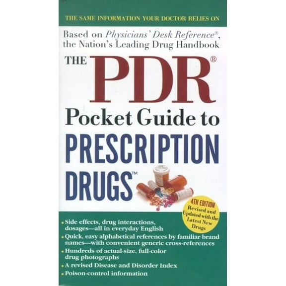 Pre-Owned The Pdr Pocket Guide to Prescription Drugs Paperback