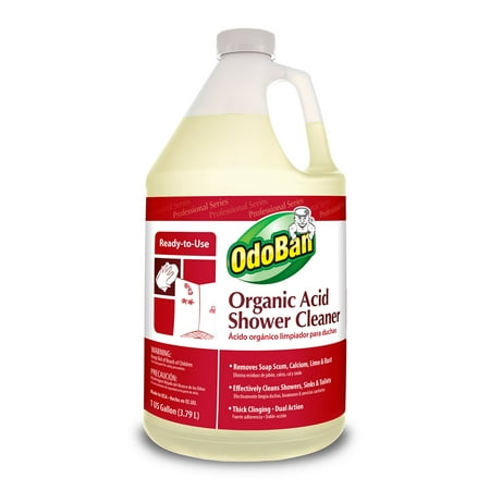 OdoBan 935362-G4 RTU Organic Acid Shower Cleaner, 1 Gallon