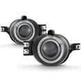 thumbnail image 4 of AKKON - Fits 2002-2005 Dodge Ram 1500/ 2500/ 3500 Pickup Chrome Headlights + LED Projector Clear Fog Lamp Light Pair Left+Right, 4 of 6