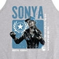 thumbnail image 2 of Mortal Kombat - Sonya Mortal Kombat - Adult Jersey Tank, 2 of 4