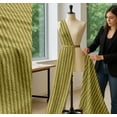 thumbnail image 5 of Soimoi Cotton Cambric Fabric Stripe & Musical Notes Shirting Print Sewing Fabric Yard 56 Inch Wide, 5 of 7