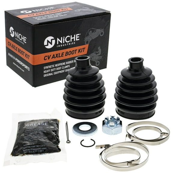 Niche Front CV Axle Boot Kit for Can-Am Outlander Max 650 ATV 519-KCV2287B