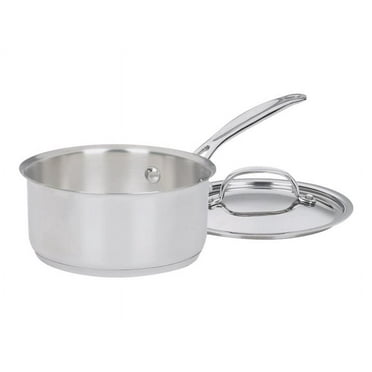 Cuisinart Chef's Classic Stainless Cookware 1 Quart Saucepan with Cover