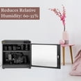 thumbnail image 5 of Ruggard Electronic Dry Cabinet 80L for Cameras and Lenses with Touchscreen Humidity Control 35 to 60 RH, Silent Dehumidifying Storage, Adjustable Shelf, LED Light, Locking Door, Black, 5 of 8