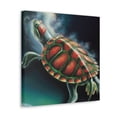 thumbnail image 5 of "Red-Eared Splendor Turtle" - Canvas, 5 of 25