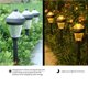 thumbnail image 2 of Matsuzay 2 uds., luz LED Solar para jardín, lámpara de césped de estaca de ahorro de energía, luz de camino Solar de larga duración IP65, Iluminación y accesorios No.2 Matsuzay HA026988-02, 2 of 6