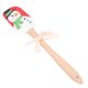 thumbnail image 4 of Raspador de mantequilla de silicona de grado alimenticio, herramienta de raspado para mezclar crema y pastel, cocina (muñeco de nieve), 4 of 10