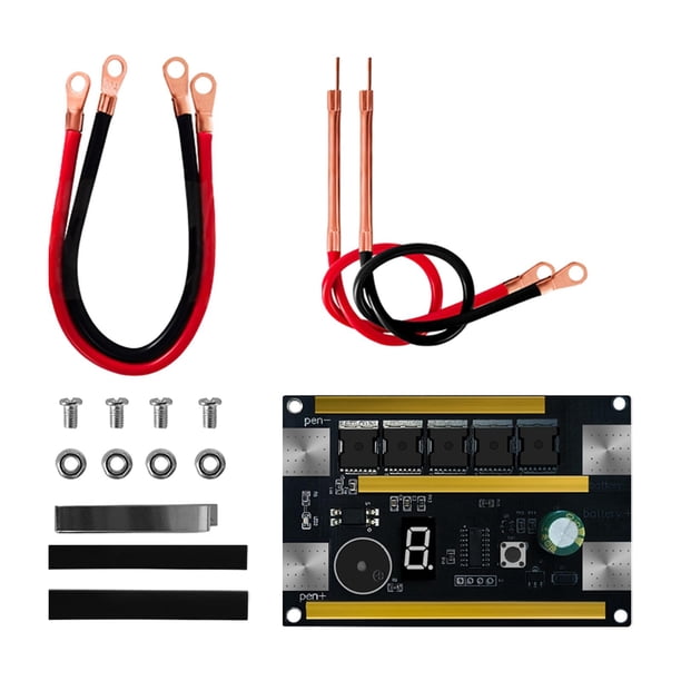 Soldador de almacenamiento de energía de batería de 12 V, máquina de soldadura automática pequeña de 12 V, soldador de PCB Sin carcasa