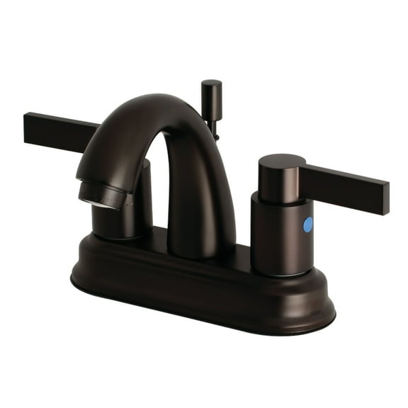 Kingston Brass FB5615NDL 4 in. Centerset Bathroom Faucet, Oil Rubbed Bronze