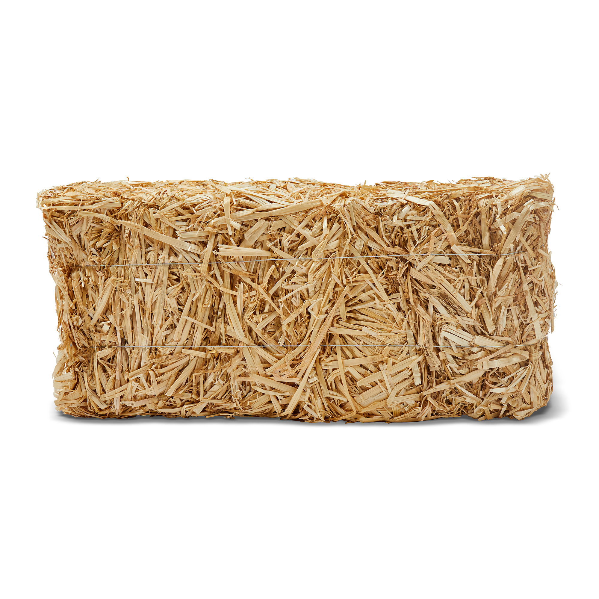 FloraCraft Straw Bale 8 Inch x 9 Inch x 20 Inch Natural