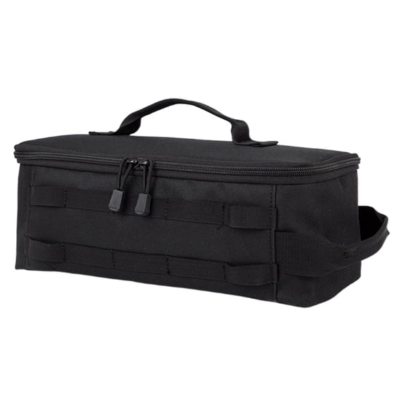 Yucurem Camping Gas Storage Bag Large Capacity Bag for Family Activities Camping Storage (Black)