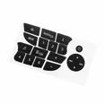 thumbnail image 1 of Car Audio Button Repair Decals Sticker for Renault Clio Megane 2009-2011, 1 of 5