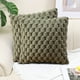 thumbnail image 5 of Xihbxyly Almohada de Terciopelo con Diseño de Copos de Nieve, Tela Suave y Cómoda, Diseño de Cremallera Oculta, Soporte Lumbar para Sofá de Oficina, Cojín de Noche, Artesanía Exquisita, Duradera, Tam, 5 of 7