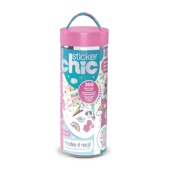 Make it Real Sticker Chic- Rainbow Magic