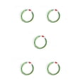 thumbnail image 2 of Sonducket trenzada joyería estética cómoda hecha a mano cuerda de mano accesorios de mujer para chicas adolescentes verde claro + Verde claro+Blanco 5piezas, 2 of 6