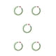 thumbnail image 1 of Qarigey trenzada Joyería estética multicolor Cordón Cuerda de mano Accesorio de moda para niñas adolescentes Verde claro + Blanco Verde claro+Blanco 5piezas, 1 of 6