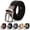 Black, variant on Unisex Military Canvas Quick Release Buckle Outdoor Training Belt