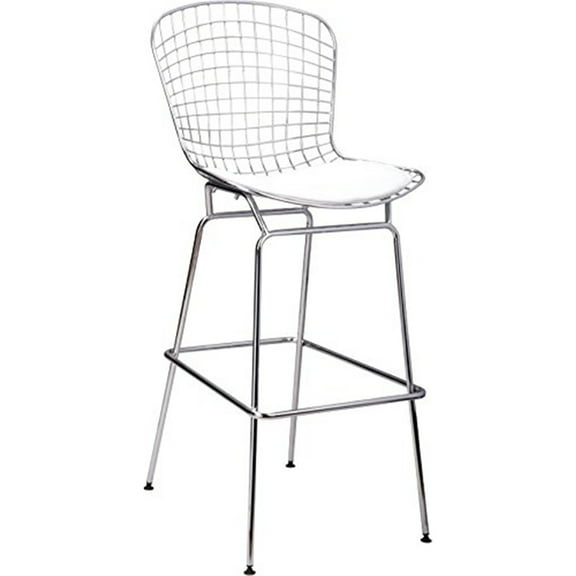 Chrome Wire Barstool