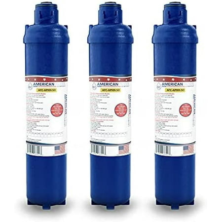 

American Filter Company™ AFC-APWH-SD Water Filter (Comparable to 3M® AquaPure® 56211-01) Made in U.S.A 3 Filters