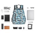 thumbnail image 4 of Balery Sea Marine And Lighthouse Mochila ligera para hombre y mujer: duradera e impermeable, ideal para la escuela, el trabajo, viajes y uso diario., 4 of 7