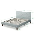 thumbnail image 6 of Zinus Shalini 41" Upholstered Platform Bed, Sage Grey, Full, 6 of 8