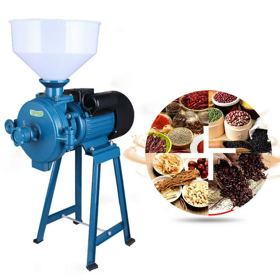 Aiqidi Dry Grinder Nuts Grain Corn Grinding Tool for Home and Professional Use 110V 1500W
