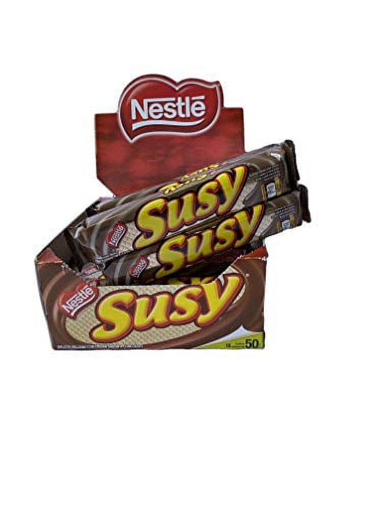 SUSY Maxi Venezolana, Galleta Rellena con Crema de Chocolate 18 units of 50 grs each