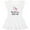 AA-White, variant on Inktastic Grammy Loves Me Unicorn Girls Girls Toddler Dress