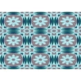 thumbnail image 1 of Ahgly Company Machine Washable Indoor Rectangle Transitional Blue Lagoon Blue Area Rugs, 5' x 7', 1 of 7