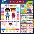 thumbnail image 3 of Spanish Educational Posters for Kids – Bundle of 14 Bilingual Classroom and Homeschool Learning Chart Decorations and School Materials, Preschool to Grade 3 | Durable, Glossy Cardstock | 11" x 17", 3 of 6