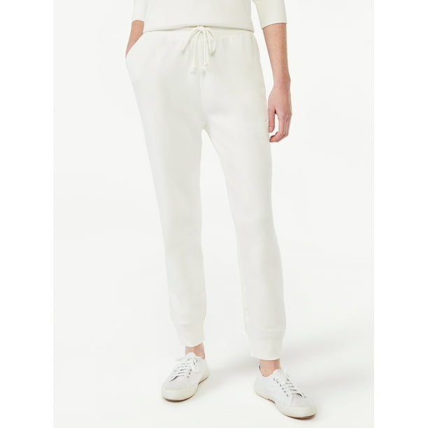 ribbed cuff sweatpants