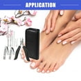 thumbnail image 2 of Vocoste Toenail Clippers for Thick Nails Nail Clippers for Men and Women Nail Clippers Kit Pack of 9pcs Black, 2 of 6