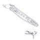 thumbnail image 4 of Cadena de pantalones ANGGREK Cadenas de billetera de metal de doble hebra Accesorios Hombres y mujeres, 4 of 8