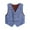 D-Dark Blue430, variant on DHFJKG Boys Suit Vest Toddler Kids 3 Buttons Solid Color V-Neck Formal Waistcoat Vest With Pockets For Wedding Piano Performance