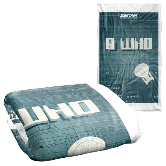 Star Trek The Next Generation Season 2 Episode 16 Silky Touch Super Soft Throw Blanket 36" x 58"