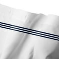thumbnail image 5 of Creative Products Navy Blue and White Letter K Monogrammed 71x74 Shower Curtain, 5 of 7