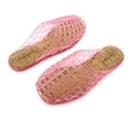 thumbnail image 5 of GJPBGK Women’s Comfortable Slip-On Jelly Sandals - Breathable Mesh PVC Flat Slippers, Closed-Toe Non-Slip Beach Shoes for Summer, Lightweight for Outdoor Travel & Casual Wear, 5 of 7
