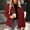 A63 Red Winter Coats, variant on Xdegoge Quilted Jackets for Women Lightweight Winter Casual Long Sleeve Button Down Puffer Coats Sherpa Lapel Collar Padded Trendy Barn Jacket Outerwear