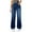 Z1-Blue, variant on Women's High Waisted Bell Bottom Jeans Ripped Stretch Skinny Flare Jeans Distressed Bootcut Denim Pants Black, XL