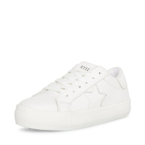 Zapatilla Steve Madden Starling para mujer, blanca, talla 8.5US