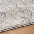 thumbnail image 5 of Addison Rugs Dream Shag Premium Machine Washable Transitional Shells Gray Rectangle Rug, 3' x 5', 5 of 8